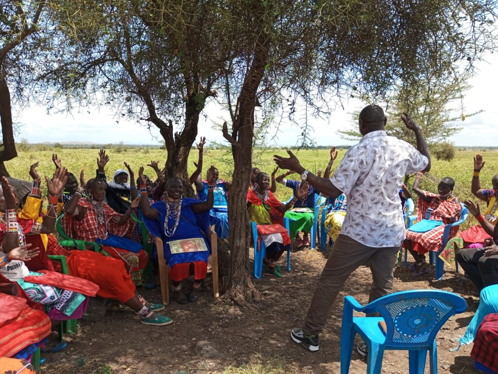 a training session in kenya